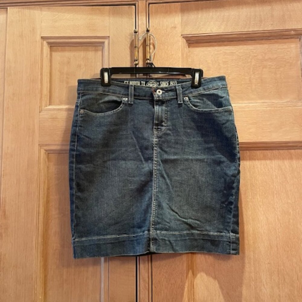 Dickies Denim Mini-Skirt, Size 6